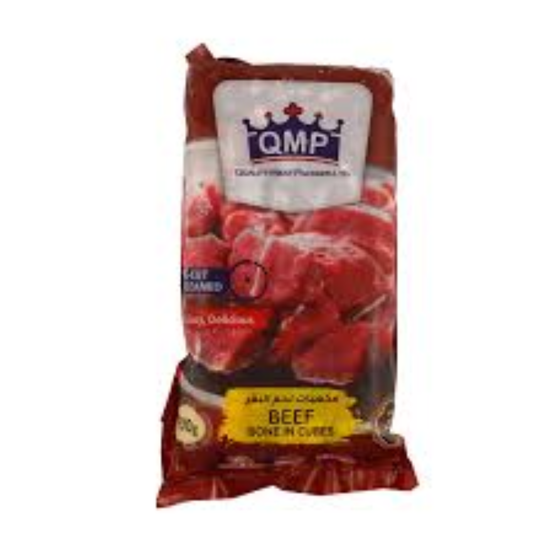 QMP BEEF BONE IN CUBES 900G